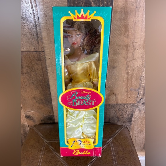 Disney Other - Disney Princess Belle Porcelain 16" vintage doll Limited Edition 1998 Sealed Box